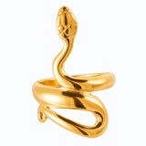 BIG SNAKE RING - Lillys amsterdam