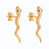 BIG SNAKE STUD - Lillys amsterdam