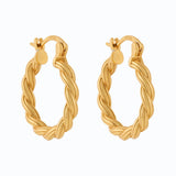 BRAIDED HOOPS - Lillys amsterdam