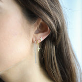 CROSS STUD - Lillys amsterdam