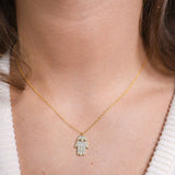 HAND NECKLACE - Lillys amsterdam