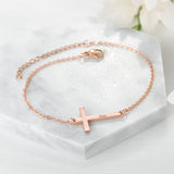 Personalised Cross Bracelet