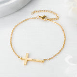 Personalised Cross Bracelet