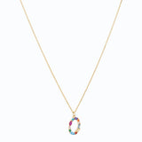 COLORED ALPHABET NECKLACE - Lillys amsterdam